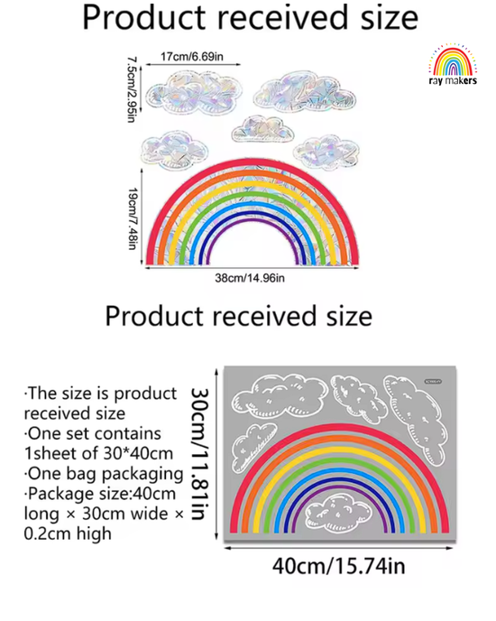 Spring Bloom Rainbow Sun Catcher Set